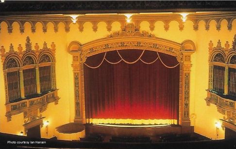The Roxy auditorium with original dress circle and proscenium