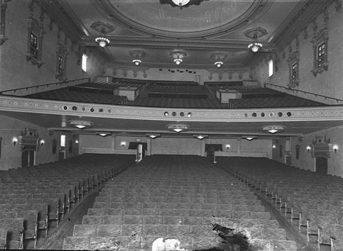 Auditorium viewed from the stage